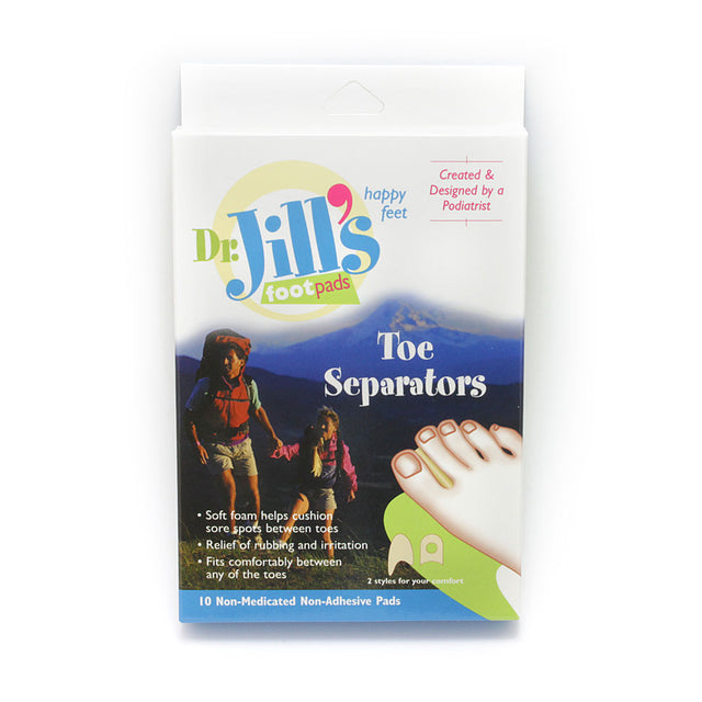 Foam Toe Separators — Dr. Jill’s Foot Pads