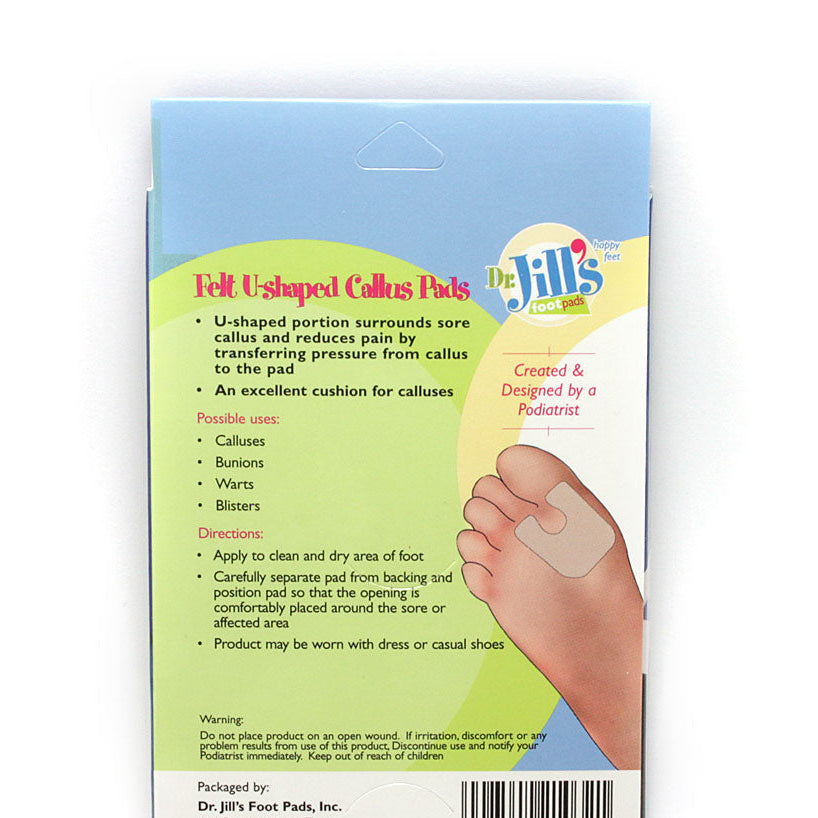 Callus U-Shape Pads - Felt