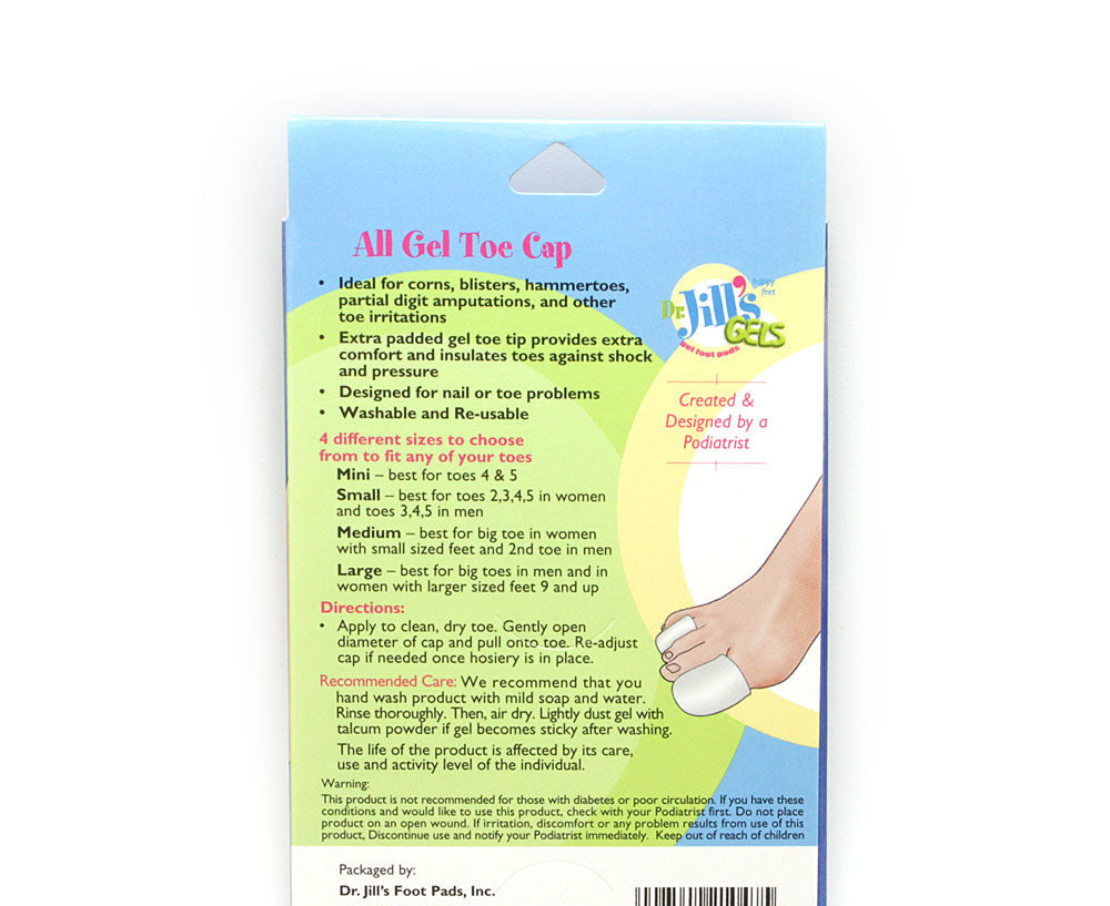 All Gel Toe Cap