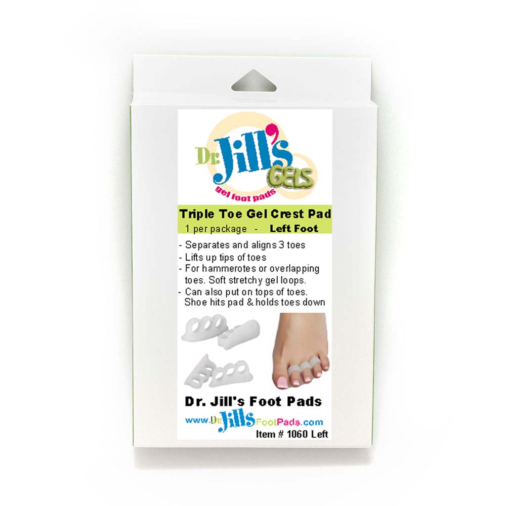 Triple Toe Gel Crest Pad