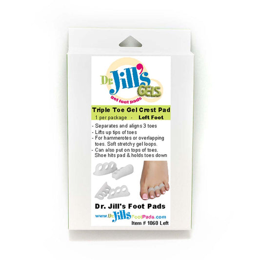 Triple Toe Gel Crest Pad