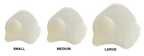 Gel Spreader with Loop - 2 pads (aka 1 Toe Crest Pad) / P-1 Loop - Spreader with Loop (aka 1 Toe Crest Pad) — Dr. Jill’s Foot Pads