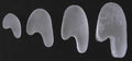 All Gel Toe Separators (Premier Gel) - bag of 15 — Dr. Jill’s Foot Pads