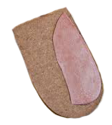 Rubber Heel Wedges