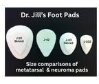 Neuroma Pad - Small Metatarsal Pad J-102 Skived Felt 3/16" / Small Metatarsal / Neuroma Pad J-42 / Small Metatarsal / Neuroma Pad J-43 — Dr. Jill’s Foot Pads