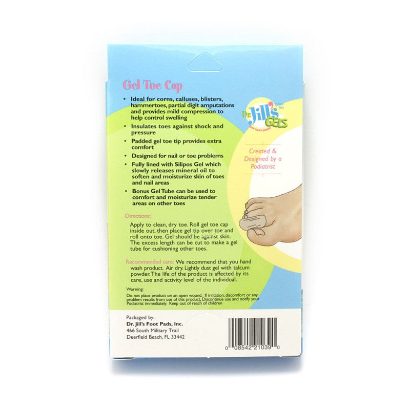 Gel and Fabric Toe Cap