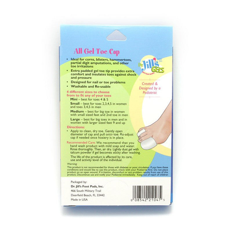 All Gel Toe Cap